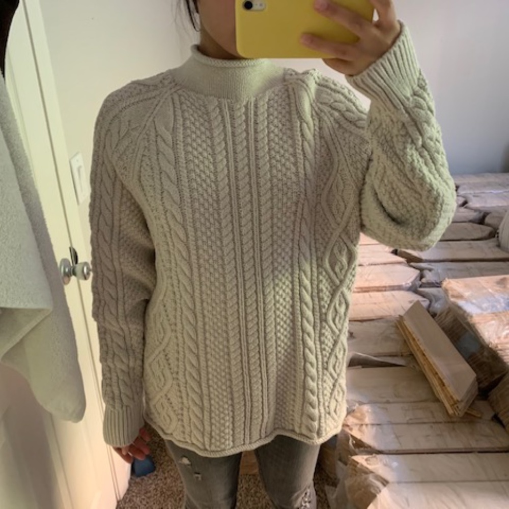 Cables Knit Sweater